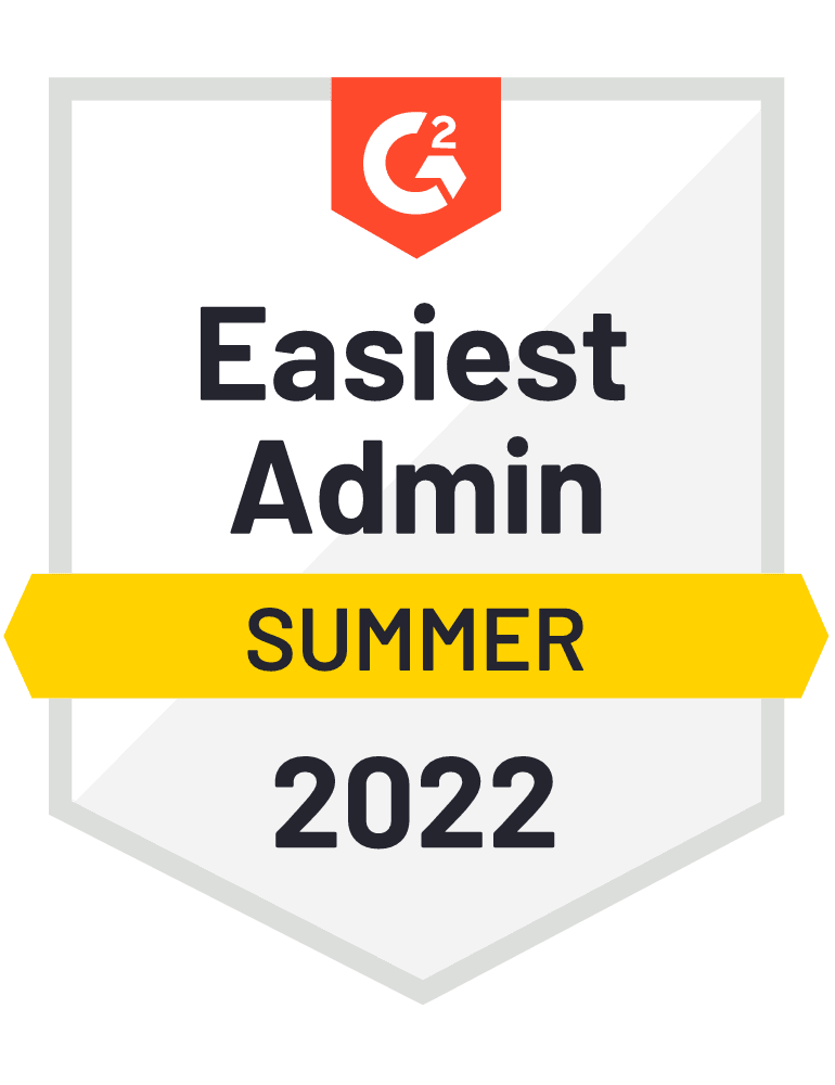 ScreenSteps G2 Easiest Admin Badge